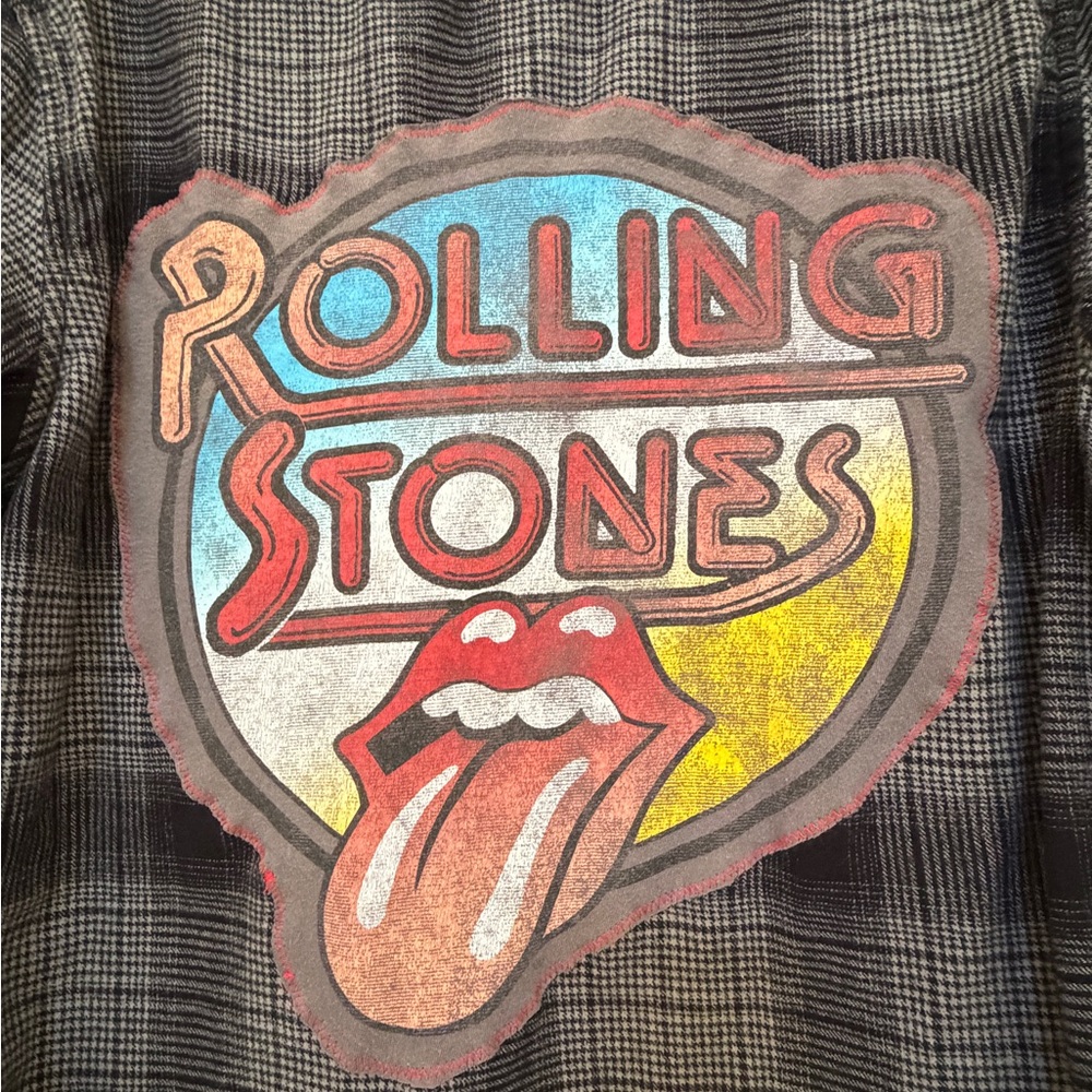 ROLLING STONES Concert Flannel - Picture 2 of 6